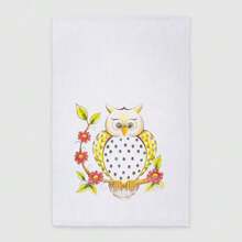 Kit 3 Terry Cup Cloths White Plate With Cotton Print 42cx65cm Assorted Prints - 什錦印花 - 查看 3