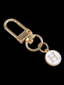 HAILIAN A Bag Pendant Designed Based On English Letters, With A Fashionable And Simple Style, Suitable For Halloween Costume Matching, Suitable For College Students And Elementary School Students Bag Pendant, Car Keychain, Birthday, Holiday, Back To School Season, Halloween Small Gifts
