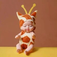 1pc Kawaii mô phỏng búp bê tái sinh đồ chơi mini dễ thương ngủ loạt búp bê hoạt hình động vật đồ chơi cho trẻ em quà tặng sinh nhật - Nhiều màu - Xem 16