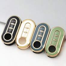 Car Key Fob Cover, Soft TPU Car Key Holder/Case Shell For Fiat 500 Key Cover For Boyue For Bravo For Iveco For Olsen Car Key Remote Case Anti Fall And Dust-Proof Keybag - Single Pack - View 12