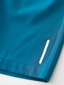 2pcs/Set Boys & Teens Minimalist Loose Outdoor Sports Solid Color Pocket Shorts For Back To School, Spring & Summer