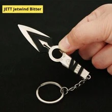2025 Latest Valorant Peripherals - Sovereign Contract Mini JETT Kunai Model Ornament, Keychain Model Ornament, Birthday Gift, Holiday Gift, Gift Model Ornament - Multicolor - View 3