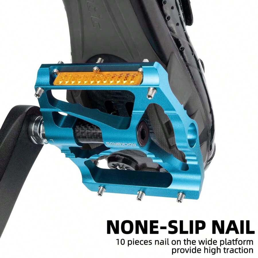 ROCKBROS Bicycle Pedals - Blue - View 1