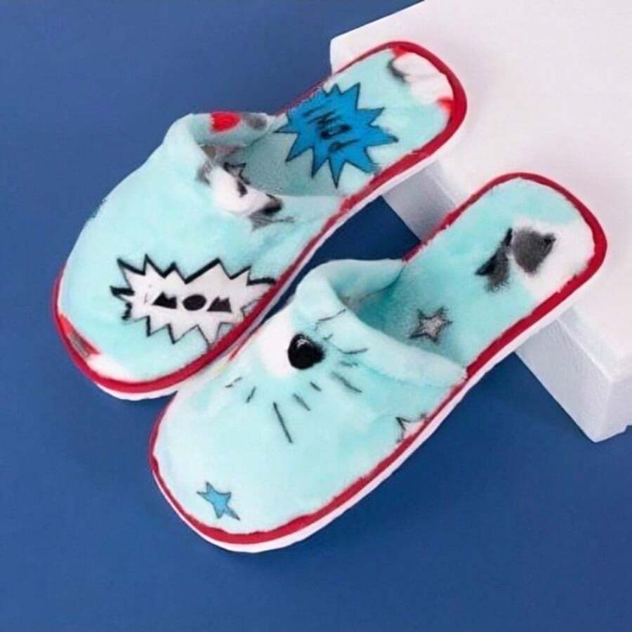 PANTUFLAS BONITAS - Celeste - Ver 1