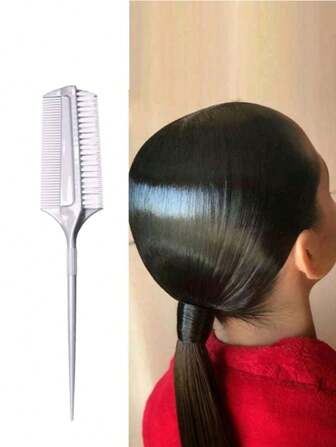 1pc/2pcs Hair Brush Brush For Combining Makeup And Hair Comb,Brush For Latin Dance Hairstyles And Smoothing Hair With Pointed Tail Comb And Row Hairbrush Casual ,Hair Styling Tools Hair Accessories