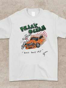 Frank Ocean Unisex T-Shirt 100% Cotton Streetwear New Release Shipping Various Colors!! - Blanco - Ver 2