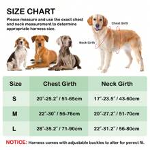 Light Up Dog Harness - Reflective LED Dog Vest Harness Safety Dog Lights For Night Walking - Green - View 2