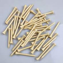 50 件木制高尔夫球座专业纯色高尔夫球座直座室内户外工具礼物父亲男朋友 42 毫米 54 毫米 70 毫米 83 毫米 - 彩色 - 查看 11