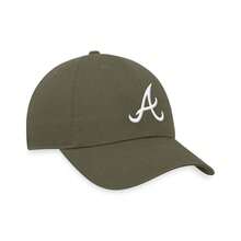Nike Gorra ajustable del club de los Atlanta Braves de color oliva para hombres - Aceituna - Ver 5
