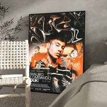 D-Duki Rapper Poster Classic Vintage Posters HD Quality Wall Art Retro Posters For Home Room Wall Decor,Canvas Gifts Birthday Graduation