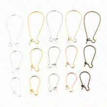100入耳環鉤耳線耳飾配件 DIY珠寶手工配件 - Earring hoops - 查看 2