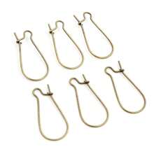 100入耳環鉤耳線耳飾配件 DIY珠寶手工配件 - Earring hoops - 查看 4