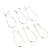 100入耳環鉤耳線耳飾配件 DIY珠寶手工配件 - Earring hoops - 查看 5
