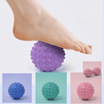 Bola de masaje Masajeador de pies Relajación de fascia y músculo corporal Rodillo de masaje de piernas y manos Herramienta de cuidado de la salud para yoga y fitness