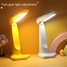 Đèn ngủ hình con vịt hoạt hình Sáng tạo Sạc USB Đèn bàn gấp Bảo vệ mắt Đọc sách - Nhiều màu - Xem 3