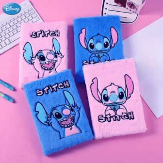 bandai 1 pieza Cuaderno de felpa de "Stitch" - Diario A5 lindo adecuado para niños y niñas | Estilo Ume, Artículos Stitch, Juguetes para niños,Stitch,Artículos Stitch,Juguetes para niñas,Stitch,Artículos Stitch,Juguetes para niñas