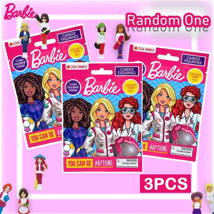 career barbie mini figures