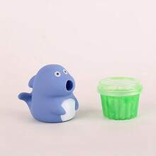 1pc Cartoon Puke Slime Pinch Prank Vent Vomit Toys Cute Toy - Multicolor - View 8