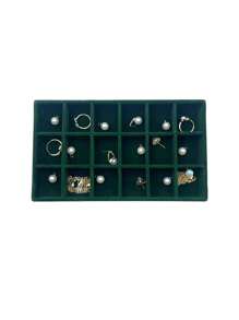 1pc 72 Grid Jewelry Drawer Storage Box, Clear Acrylic Jewelry Organizer For Earrings, Necklaces, Rings, Modern Style, With Dividers, Plastic Lockable Jewelry Box, Suitable For Travel, Desktop, Women's Jewelry Storage, Elegant 72-Slot Jewelry Organizer: Three-Layer Drawer Storage Box, Classified Accessory Stand - Clear And Space-Saving