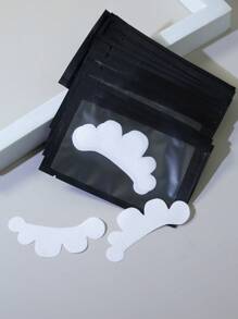 20/50 paires de tampons pour extension de cils convenant à l'extension de cils. Isolation des cils inférieurs pour éviter qu'ils ne tombent. Tampons pour les yeux, autocollants pour cils, outils pour cils