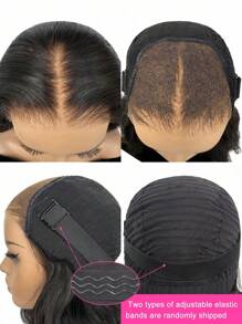 ISEE HAIR Wear Go 6x4 HD 蕾丝无胶水波波头假发 180% 10-14 英寸预漂白小结自然色蕾丝闭合假发预拔预剪真人发高品质适合初学者 - SNatural - 查看 7