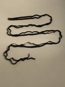 1pc White Lace Sexy Gothic Leg Garter, Fashion Leg Binding Strap, Wedding/Cosplay Leg Decoration For Women Halloween - White - View 5