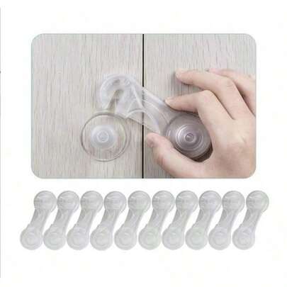 5pcs/10pcs Children's Locks For Drawer, Cabinet, Fridge, Door, Etc.Baby Shower Family Decorations Gifts