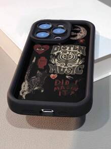 3D 珐琅心形眼睛设计柔软 TPU 防震保护手机壳兼容 Iphone 15 Pro Max、IPhone 13、Samsung Galaxy A50、A12、A32、A52、A72、Redmi 11、12 Pro 等。 - 彩色 - 查看 3