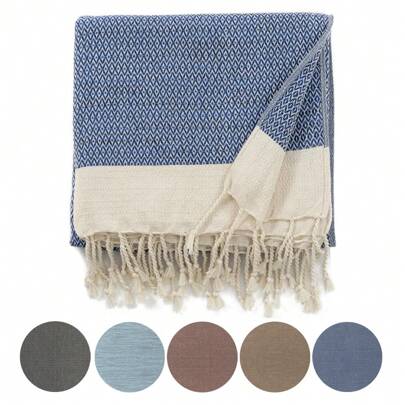 YEUZLI 1 件柔软舒适温暖盖毯，沙发可翻转超舒适毯子，办公室午睡沙发毯，空调毯，轻质盖毯，适用于沙发床客厅，适合家庭装饰、沙发、户外、办公室、卧室装饰、全年使用、适合沙发、北欧风格