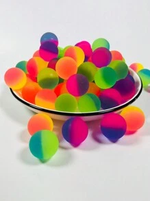 5 Peças/10 Peças/20 Peças Múltiplos Estilos, Bolinhas Elásticas de Borracha Transparente em Qualquer Cor, Bolinhas de Salto Sólidas e Criativas, Pequenos Presentes para Festivais, Aniversários e Festas, Adequadas para Bolinhas de Alívio de Estresse sob Alta Pressão, Bolinhas, Bolinhas Quicantes, Bolas