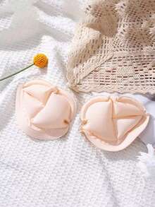 2pcs Invisible Push-Up Inflatable Bra Pads, Easy To Wear For Various Outfits - Apricot - View 6