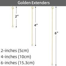 3/90 件女士不锈钢项链延长链 耐用坚固可拆卸项链手链脚链延长饰品制作链