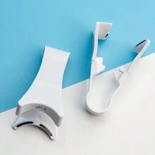 便攜式磁力睫毛捲曲器工具,可重複使用且無需粘膠 - 白色 - 查看 7