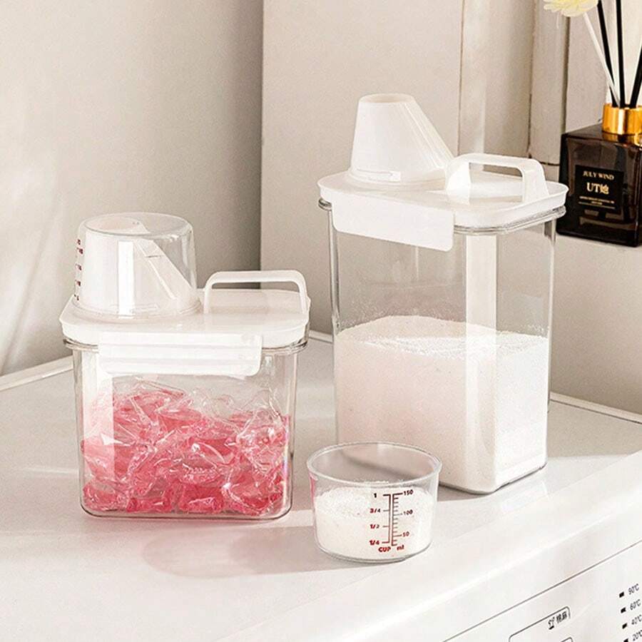 1pc Large Capacity Laundry Detergent Refill Bottle, Empty Bottle For