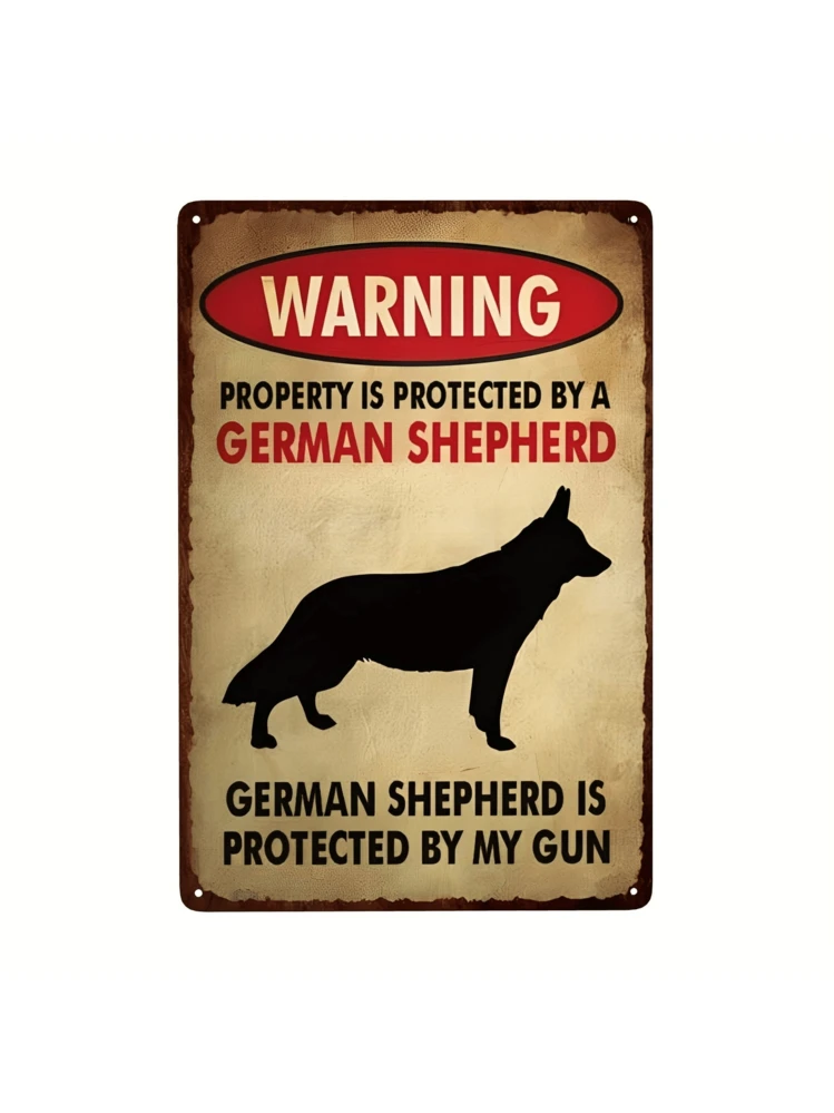 1pc Vintage Metal Sign 