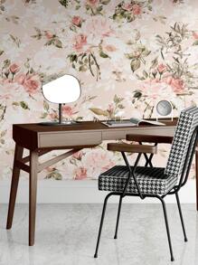 1 Roll Modern Luxury Green Plant/Floral/Animal Wallpaper, Self-Adhesive Wallpaper For Bedroom, Living Room, Bathroom, Waterproof Scratch-Resistant Thicker Wallpaper