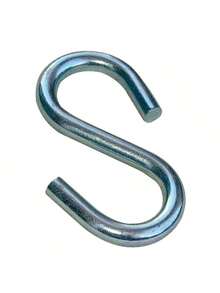0.37 X 4 In. S Hook Large End - 彩色 - 查看 2
