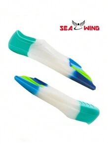 1pc Unisex Swim Fins For Free Swimming Training, Professional Short Flippers Snorkeling Diving Equipment, Beach Essentials, Beach Accessories, Pool Float - Candy Purple - View 6