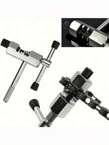 Bicycle Chain Breaker, Mountain Bike Chain Removal Tool, Chainring Remover, Bike Repair Tool Kit - Multicolor - View 4