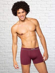 Kit 10 Boxer Briefs Lupo Original Box Men's Microfiber - Multicolor - View 7