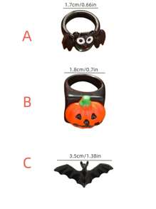 1 件创意有趣可爱装饰戒指，派对礼物