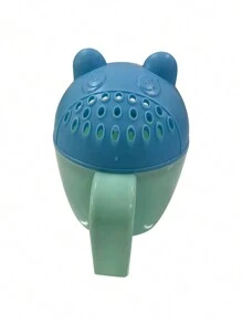 1pc Bear Shaped Baby Shampoo Cup Shower Rinser Bathing Gargle Cup