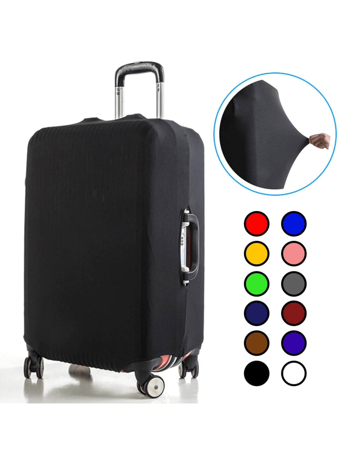 1 件 S/M/L 弹性行李箱罩 行李箱保护罩 行李箱罩 储物箱罩 拉杆箱 行李箱防护防尘罩 旅行必需品 旅行学校 返校学校用品 假日露营 假日必需品 度假配件 迷你夏季学校包 学校配件 学校用品 - 彩色 - 查看 1