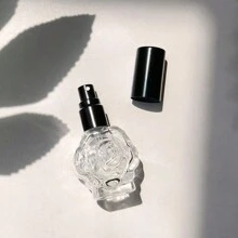 3pcs 10ML Rose Flower Glass Spray Perfume Bottles, Empty Glass Bottles For Perfume Decanting, Portable - Bottle - View 8