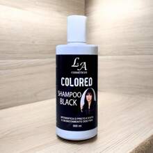 Darkening Shampoo For White Hair Colored Toning 300ml 100% Natural Effect Super Result - 黑色 - 查看 5