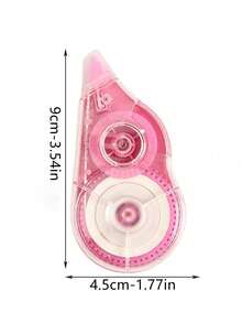 8m High-Quality Correction Tape, Suitable For Correcting Errors, Office Supplies, School Supplies, Household Items, Back To School Gifts, School & Office Stationery, Student Supplies, Random Color 1/2pcs - Multicolor - View 2