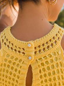 Women Sweater Dresses - Amarillo - Ver 9