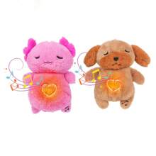 Peluche Que Respira Con Música Relajante Para Divertirse - Azul - Ver 2