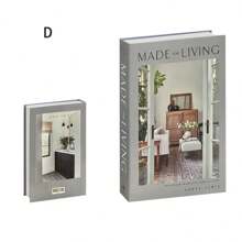 1 件/2 件/3 件/4 件现代仿英文书道具、家居装饰品、创意展示书