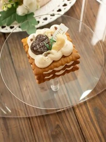 1 件 12 层迷你珠宝展示架亚克力珠宝收纳架圆形珠宝立架珠宝支架适用于项链、戒指、耳环、手表、珠宝收纳托盘 - 無色 - 查看 5